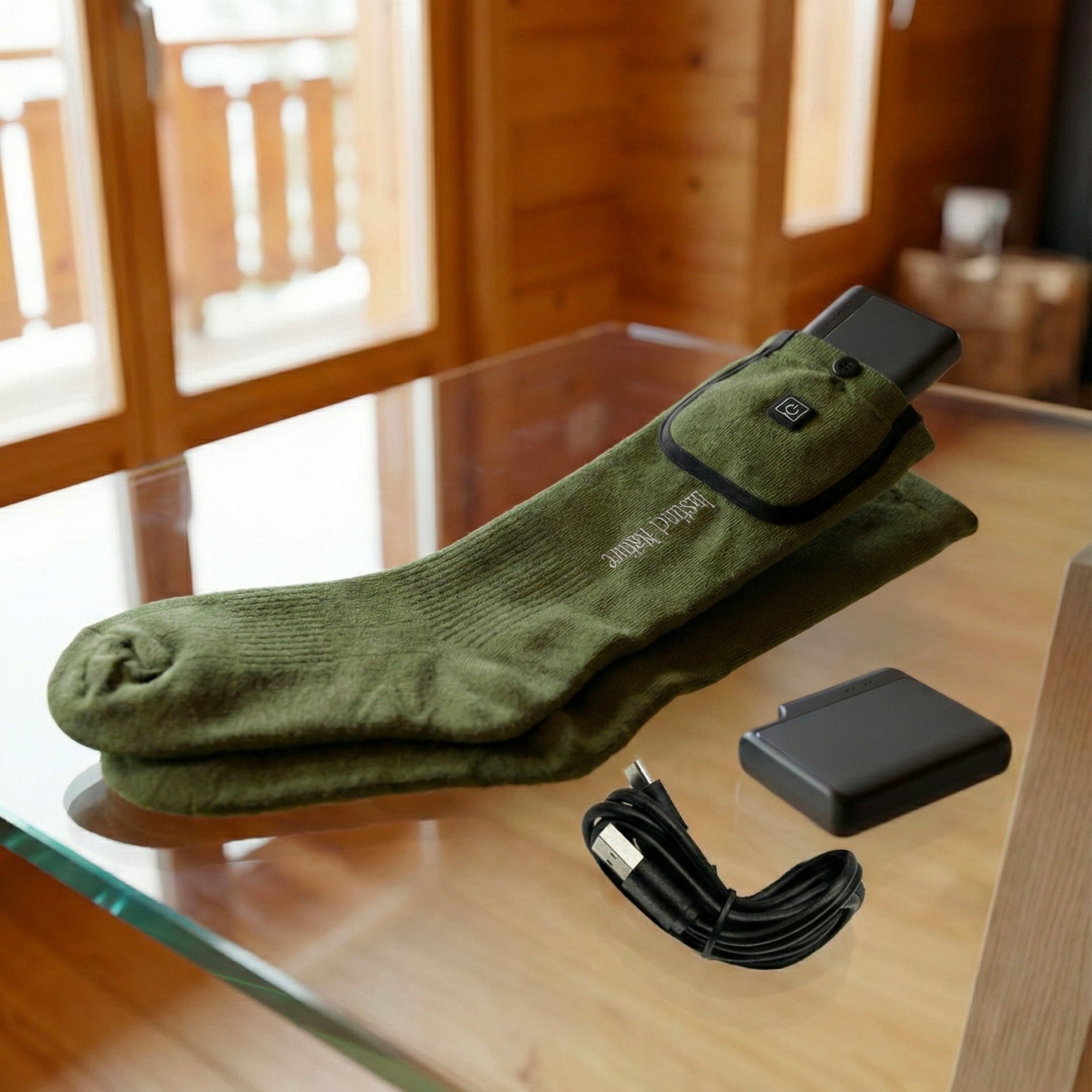 Lot de 2 batteries supplémentaires 5000mah pour chaussettes et gants chauffants Instinct Nature