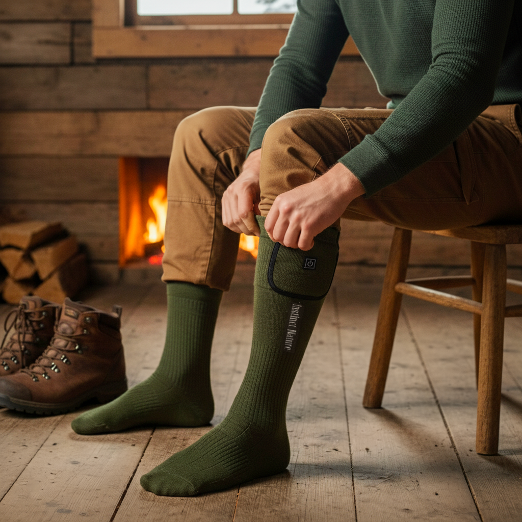 Chaussettes chauffantes - Alpes