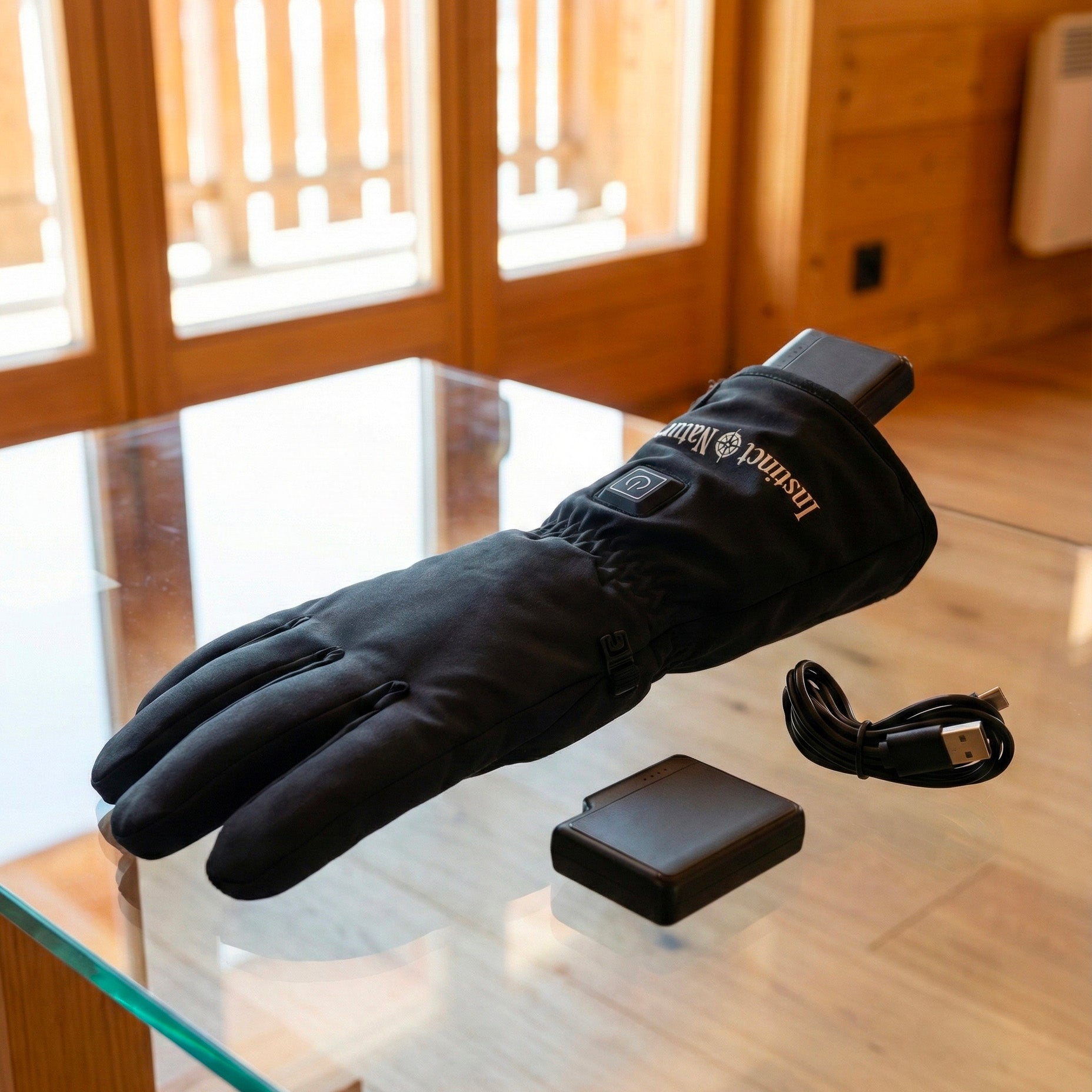 Lot de 2 batteries supplémentaires 5000mah pour chaussettes et gants chauffants Instinct Nature